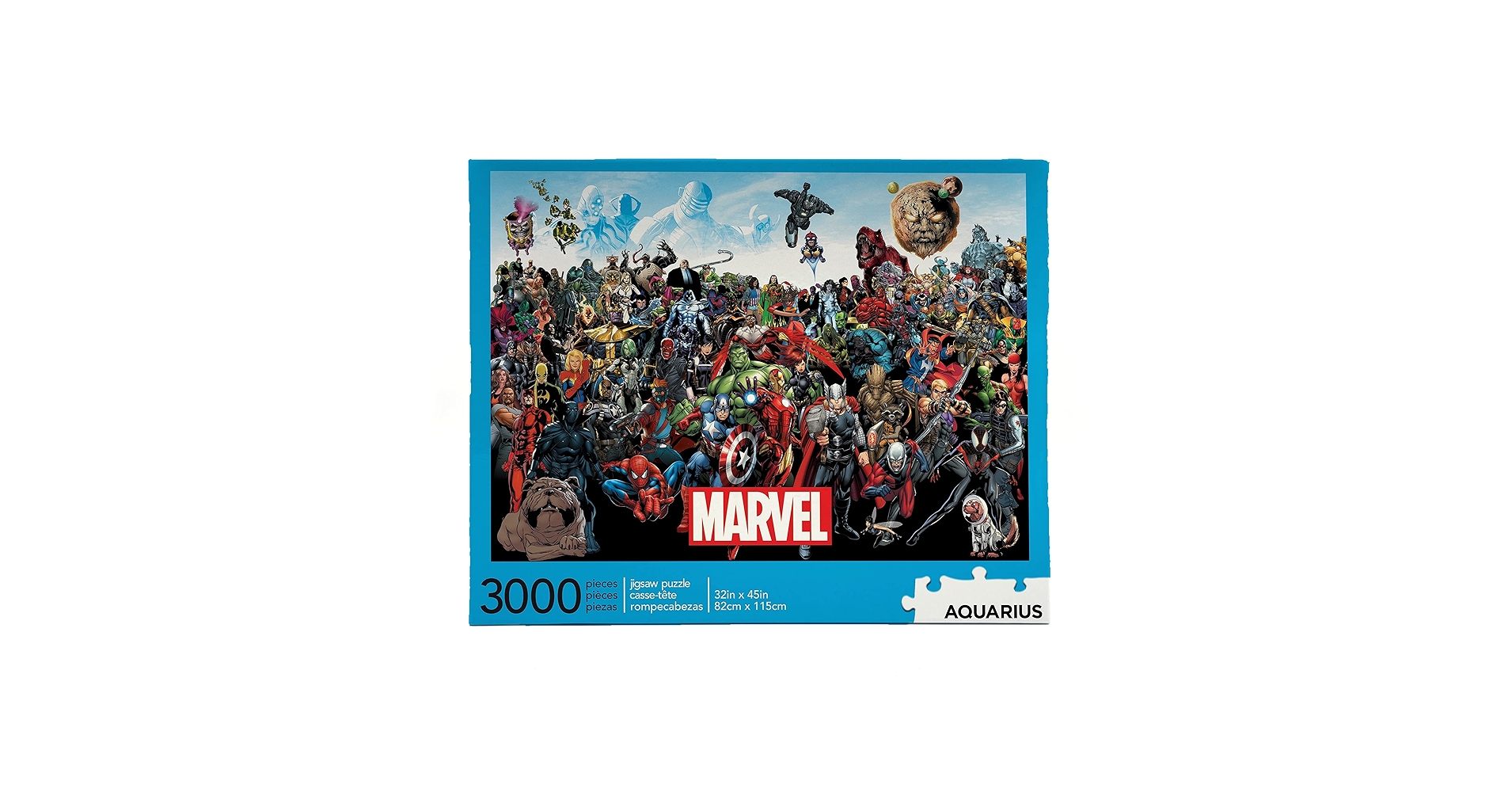 マーベル　 3000ピース　marvelジグゾーパズル Amazon.com: Aquarius Marvel Puzzle Cast (3000 Piece Jigsaw